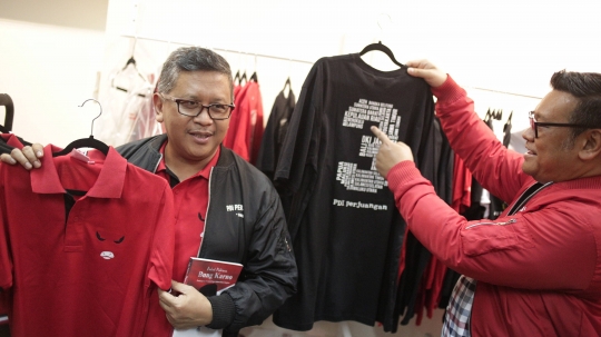 Peluncuran Official Store Atribut PDIP