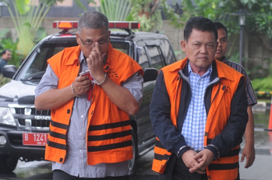 KPK Periksa Dua Tersangka Suap Anggiat Partunggal Nahot dan Setiyono