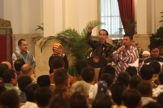 Jokowi Temui Perwakilan Nelayan di Istana Negara