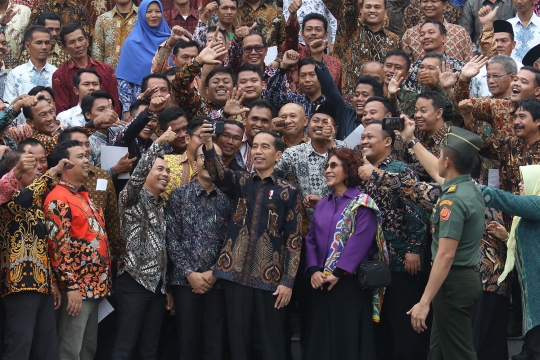 Jokowi Temui Perwakilan Nelayan di Istana Negara