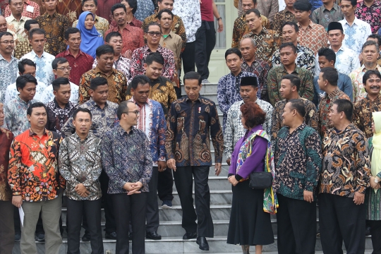 Jokowi Temui Perwakilan Nelayan di Istana Negara