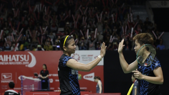 Greysia / Apriyani Taklukkan Pasangan Bulgaria di Indonesia Masters 2019