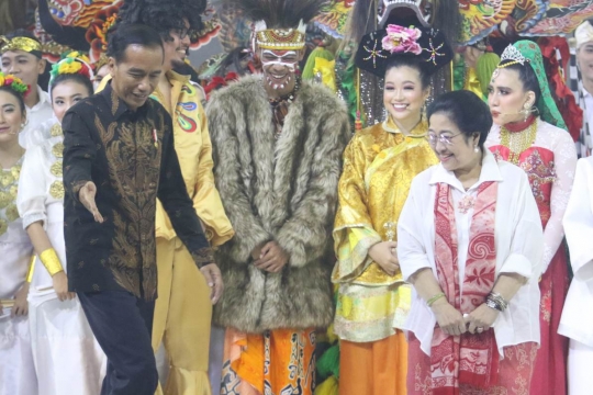 Jokowi hadiri HUT Megawati