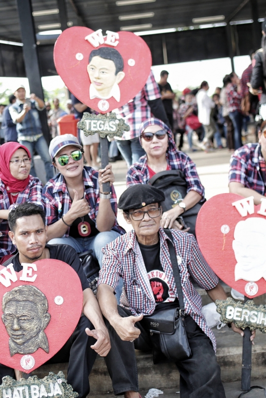 Pendukung Gelar Aksi Sambut Kebebasan Ahok