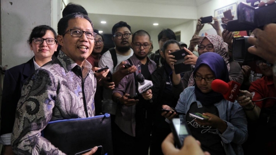 Joko Driyono Usai Diperiksa 11 Jam di Polda Metro Jaya