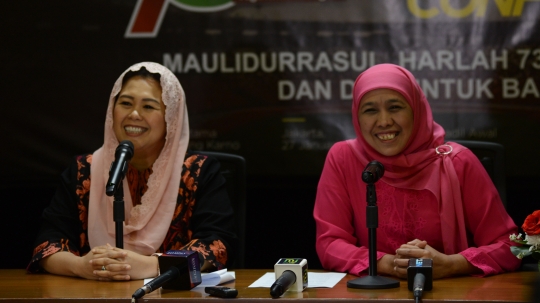 Persiapan Khofifah dan Yenny Wahid Jelang Harlah Muslimat NU ke-73