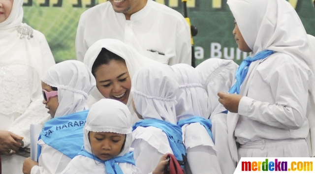 Foto Jelang Harlah Muslimat Nu Doa Bersama Anak Yatim