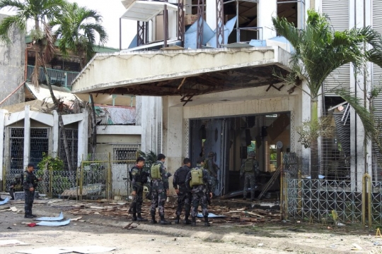Suasana Mencekam Gereja Katedral di Filipina Usai Ledakan Dua Bom Teroris