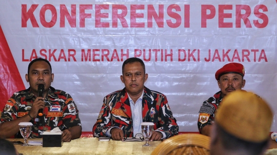 Sukseskan Pemilu, Laskar Merah Putih Siap Lawan Berita Hoax