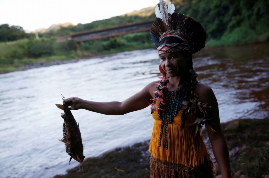 Kesedihan Suku Pataxo Ha-ha-hae Usai Bendungan Jebol di Brasil