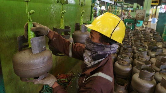 Menengok Depot Reproduksi Tabung Gas LPG Bersubsidi di Tanjung Priok