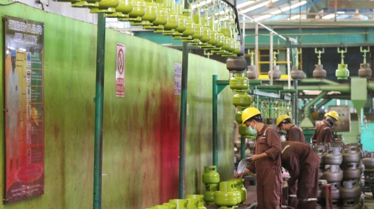 Menengok Depot Reproduksi Tabung Gas LPG Bersubsidi di Tanjung Priok
