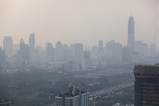 Potret Polusi Udara Bangkok yang Makin Mengkhawatirkan