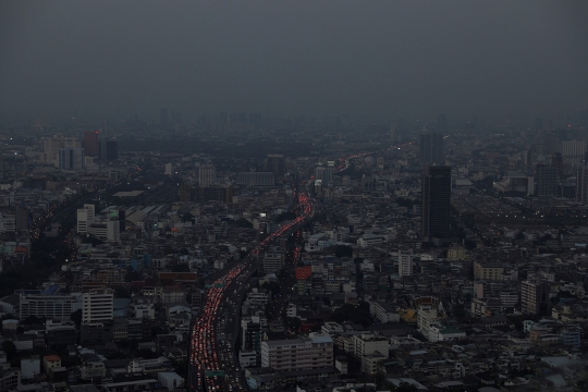 Potret Polusi Udara Bangkok yang Makin Mengkhawatirkan