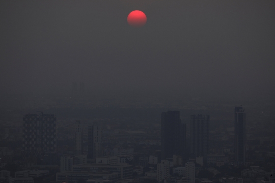 Potret Polusi Udara Bangkok yang Makin Mengkhawatirkan