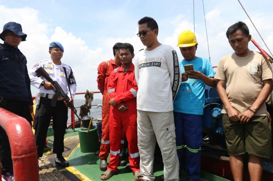 Bakamla Tangkap Kapal BBM Ilegal di Teluk Jakarta