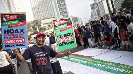 Gerakan Kebajikan Pancasila Gelar Aksi Pemilu Gembira Melawan Hoaks