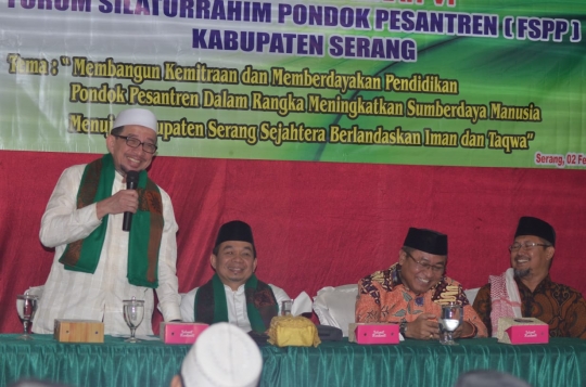 Ketua Majelis Syuro PKS Silaturahmi Dengan Pimpinan Pesantren se-Kabupaten Serang