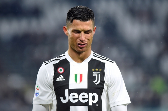 Ekspresi Kekesalan Ronaldo Saat Juventus Ditahan Imbang Parma