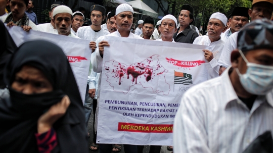 Aksi Solidaritas Islam Indonesia untuk Kashmir