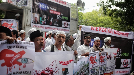 Aksi Solidaritas Islam Indonesia untuk Kashmir