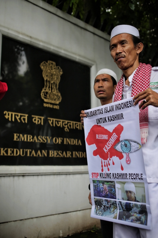 Aksi Solidaritas Islam Indonesia untuk Kashmir