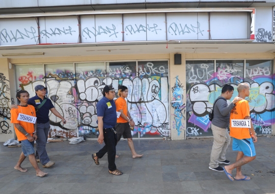 Rekonstruksi Pembunuhan Sadis Anak Punk di Pamulang