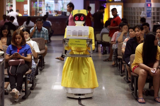 Rumah Sakit di Thailand Mempekerjakan Robot Perawat