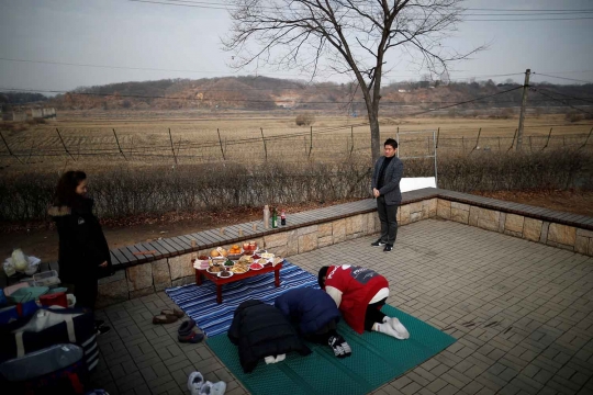 Begini Perayaan Imlek di Zona Demiliterisasi Korea