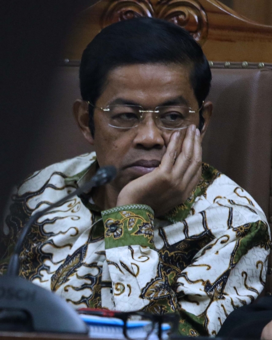 Jalani Sidang Lanjutan, Idrus Marham Dengarkan Kesaksian Jaksa KPK