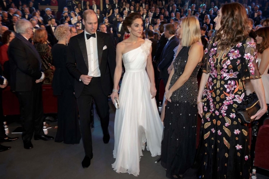 Gaya Pangeran William dan Kate Middleton Saat Hadiri BAFTA