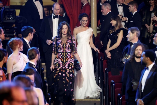 Gaya Pangeran William dan Kate Middleton Saat Hadiri BAFTA