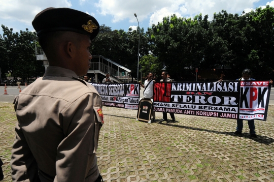 Aktivis Speak Berikan Dukungan untuk KPK