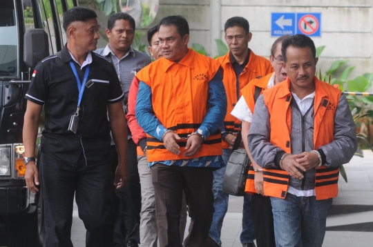 Lima Tersangka Korupsi Jalani Pemeriksaan Lanjutan di KPK