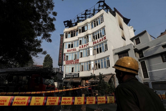 17 Orang Tewas dalam Kebakaran Hotel di India