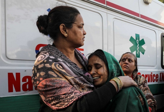 17 Orang Tewas dalam Kebakaran Hotel di India