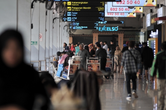 Harga Tiket Pesawat Naik, Jumlah Penumpang di Bandara Halim Perdanakusuma Menurun