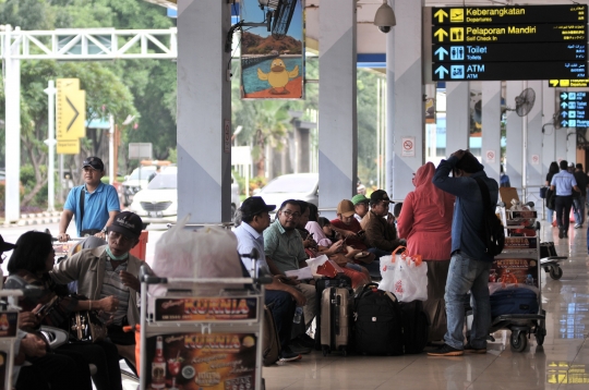 Harga Tiket Pesawat Naik, Jumlah Penumpang di Bandara Halim Perdanakusuma Menurun