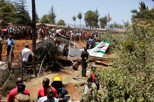 Seluruh Penumpang Tewas dalam Kecelakaan Pesawat di Kenya