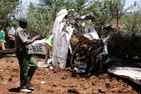 Seluruh Penumpang Tewas dalam Kecelakaan Pesawat di Kenya