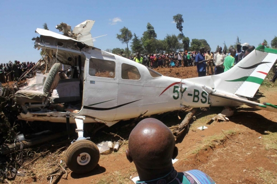 Seluruh Penumpang Tewas dalam Kecelakaan Pesawat di Kenya