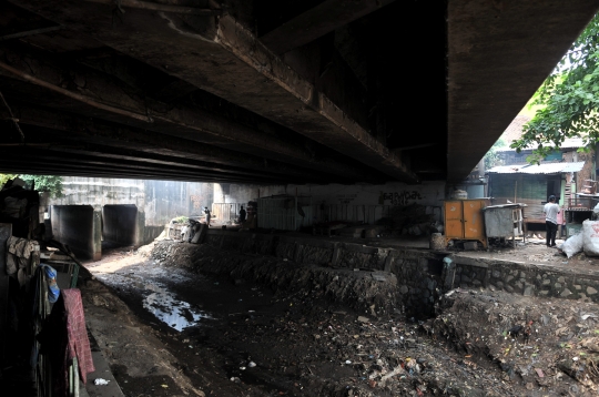 Mencari Rezeki di Kolong Jembatan