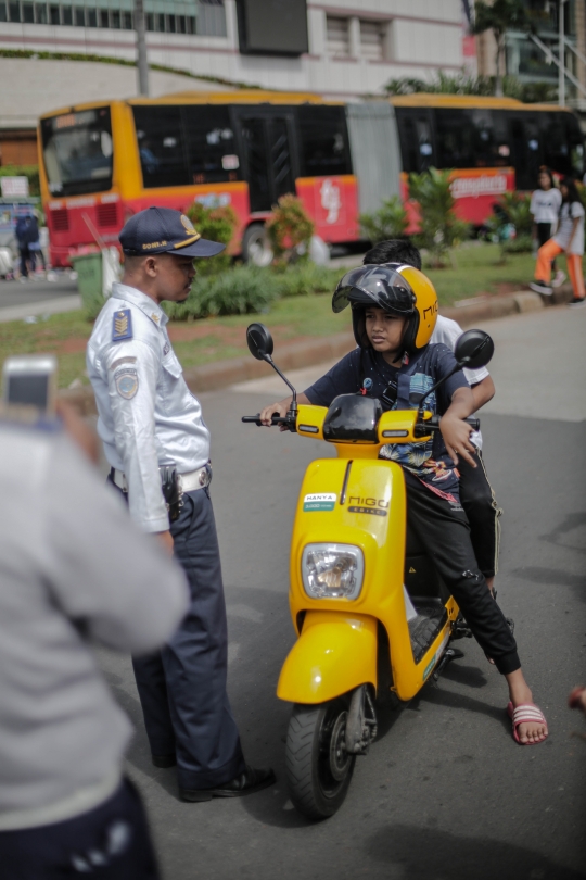 Dishub Sosialisasikan Larangan Motor Listrik Migo Melintas di Jalan Raya