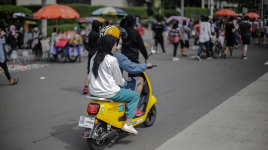 Dishub Sosialisasikan Larangan Motor Listrik Migo Melintas di Jalan Raya