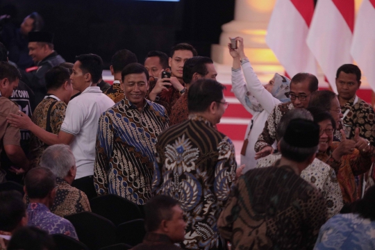 Suasana Jelang Debat Kedua Pilpres 2019