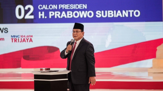 Gaya Jokowi dan Prabowo Adu Gagasan di Debat Pilpres 2019