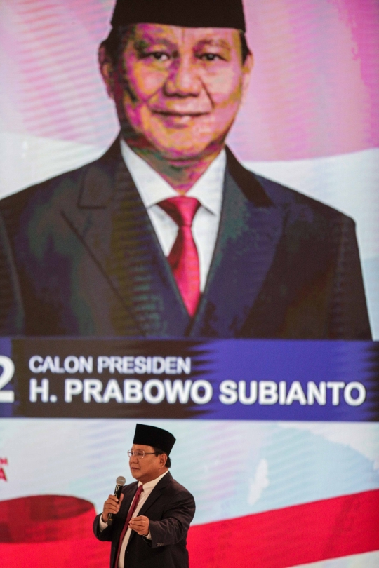 Gaya Jokowi dan Prabowo Adu Gagasan di Debat Pilpres 2019