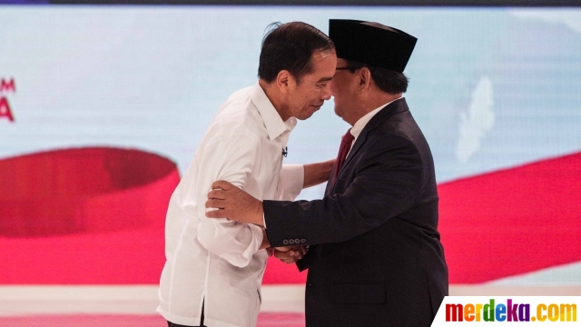 Foto : Peluk Hangat Jokowi Dan Prabowo Akhiri Debat Pilpres 2019 ...