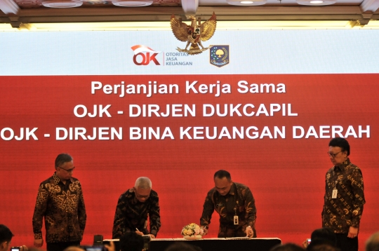 Lima Lembaga Negara Tandatangani Nota Kesepahaman