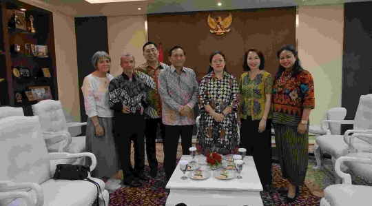 Kunjungan Silaturahmi EMTEK ke Kantor Kemenko PMK